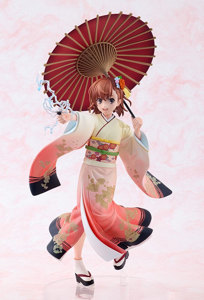 A Certain Scientific Railgun T Statue 1/7 Mikoto Misaka Furisode Kimono Ver. 28 cm - Image 11