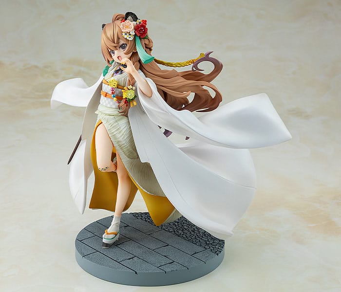 Toradora! PVC Statue Taiga Aisaka: White Kimono Ver. 22 cm - Image 4