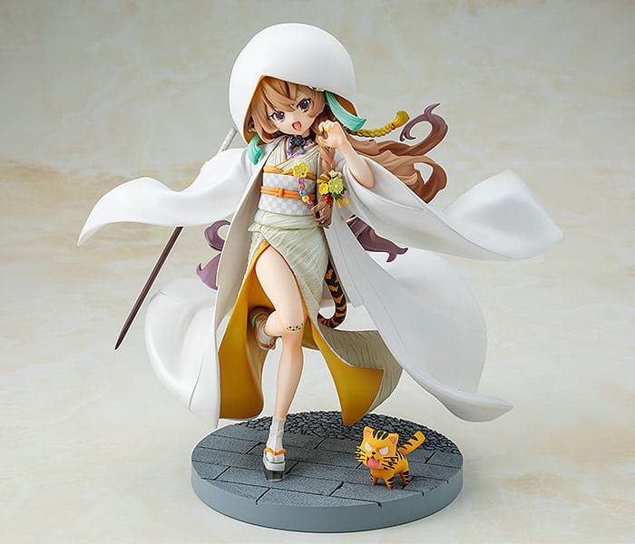Toradora! PVC Statue Taiga Aisaka: White Kimono Ver. 22 cm - Image 16