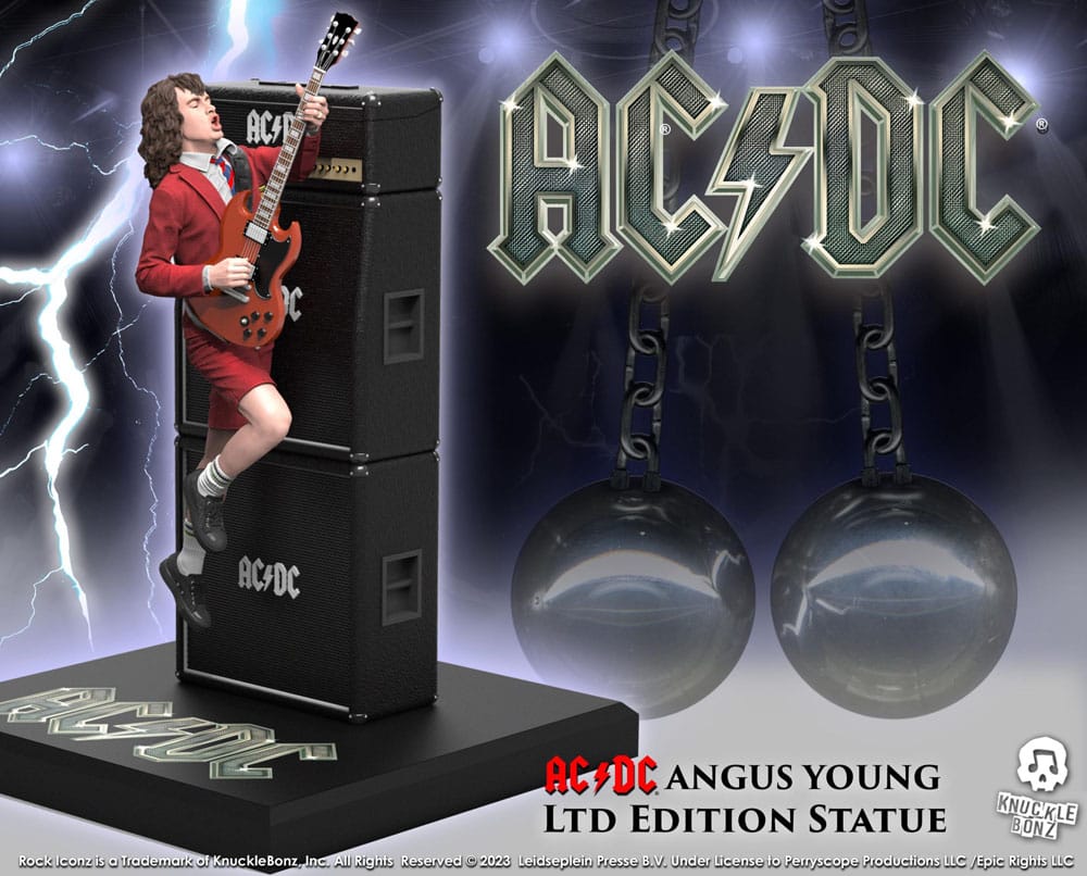 AC/DC Rock Iconz Statue Angus Young III 25 cm - Image 2