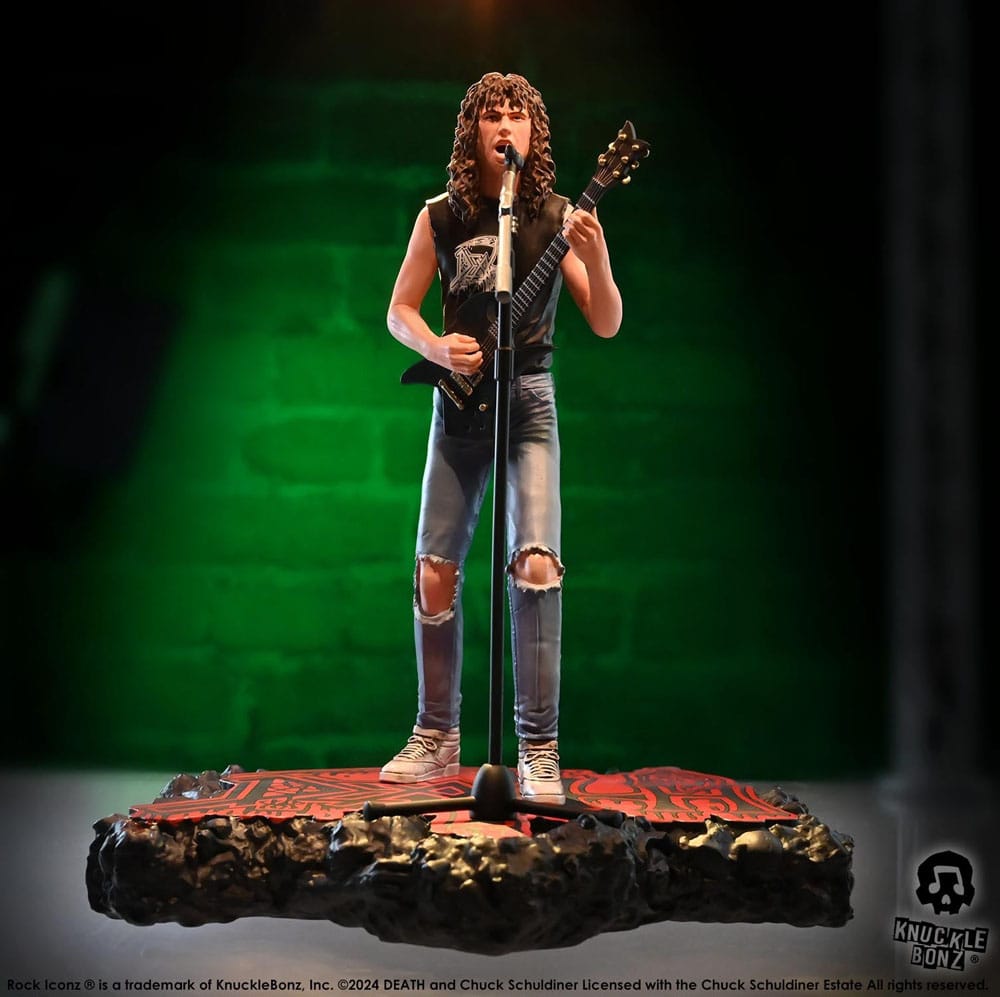 Death Rock Iconz Statue Chuck Schuldiner II 22 cm - Image 2
