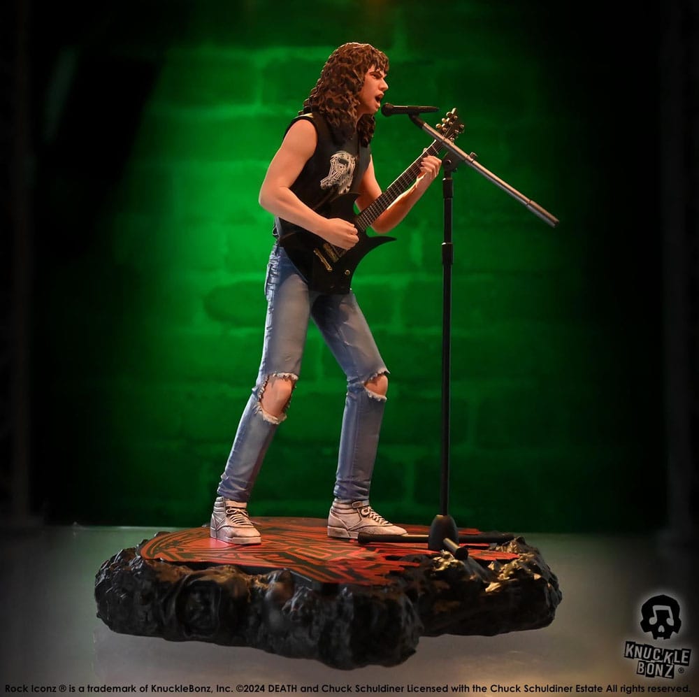 Death Rock Iconz Statue Chuck Schuldiner II 22 cm - Image 5