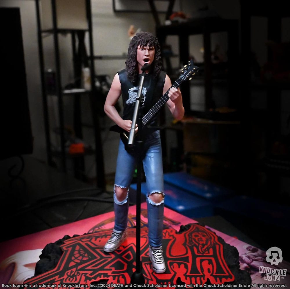 Death Rock Iconz Statue Chuck Schuldiner II 22 cm - Image 9