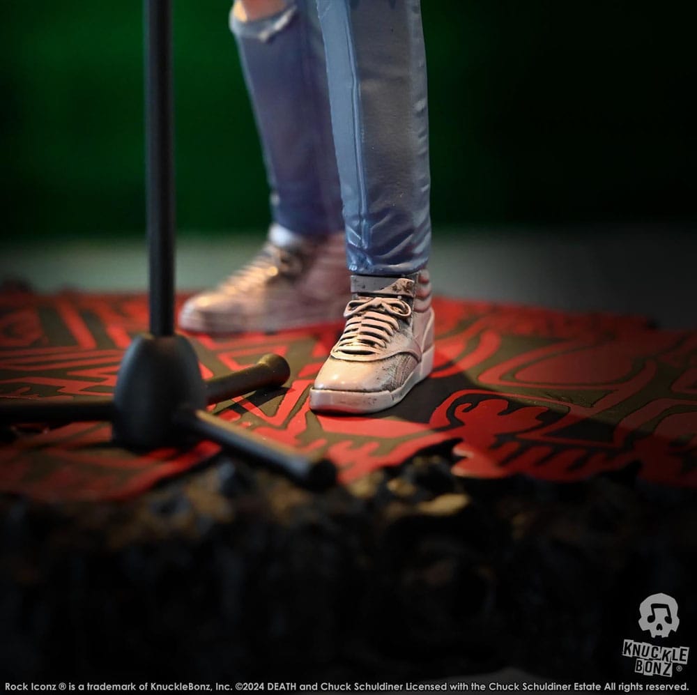 Death Rock Iconz Statue Chuck Schuldiner II 22 cm - Image 14