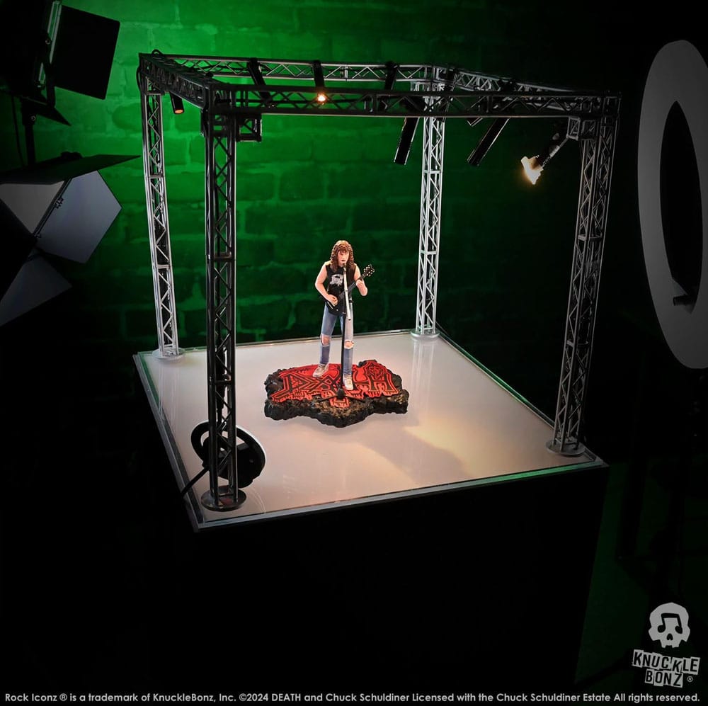 Death Rock Iconz Statue Chuck Schuldiner II 22 cm - Image 18