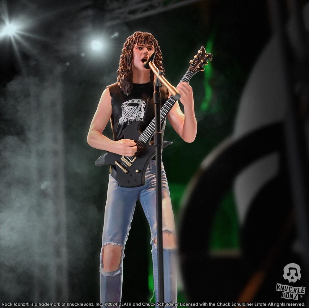 Death Rock Iconz Statue Chuck Schuldiner II 22 cm - Image 21