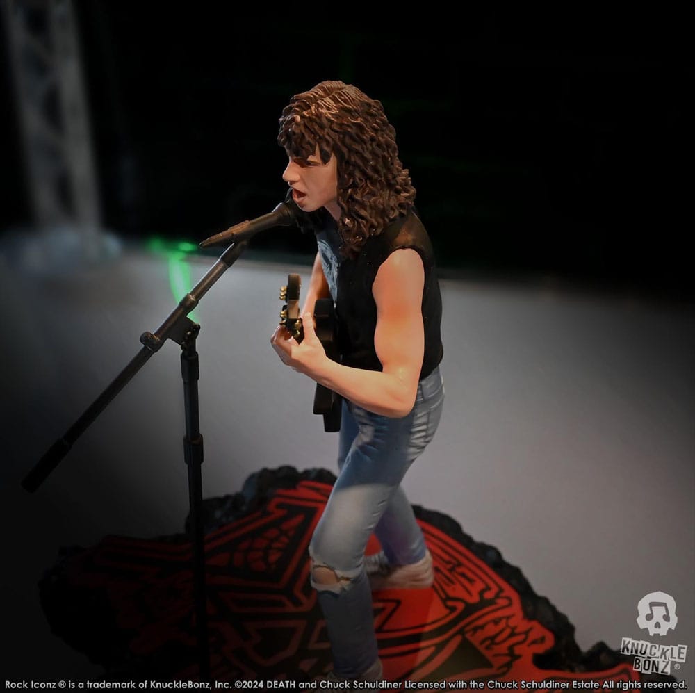 Death Rock Iconz Statue Chuck Schuldiner II 22 cm - Image 23