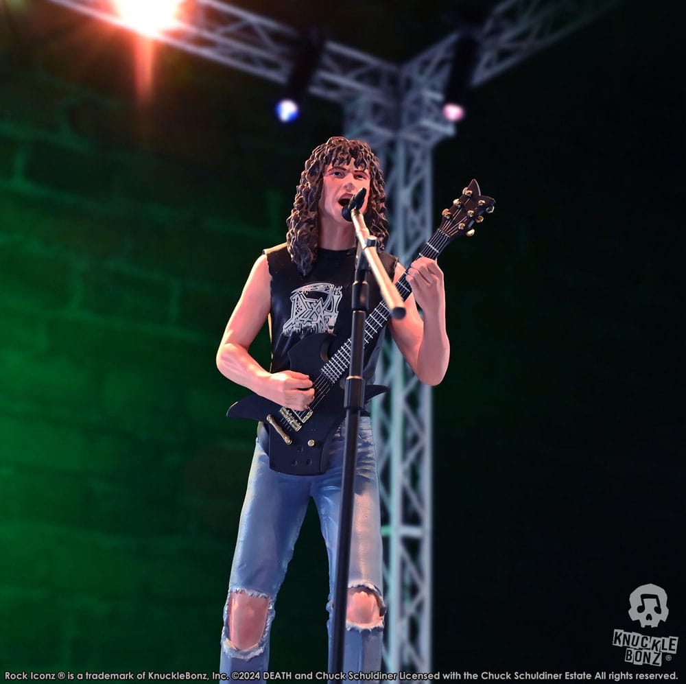 Death Rock Iconz Statue Chuck Schuldiner II 22 cm - Image 26