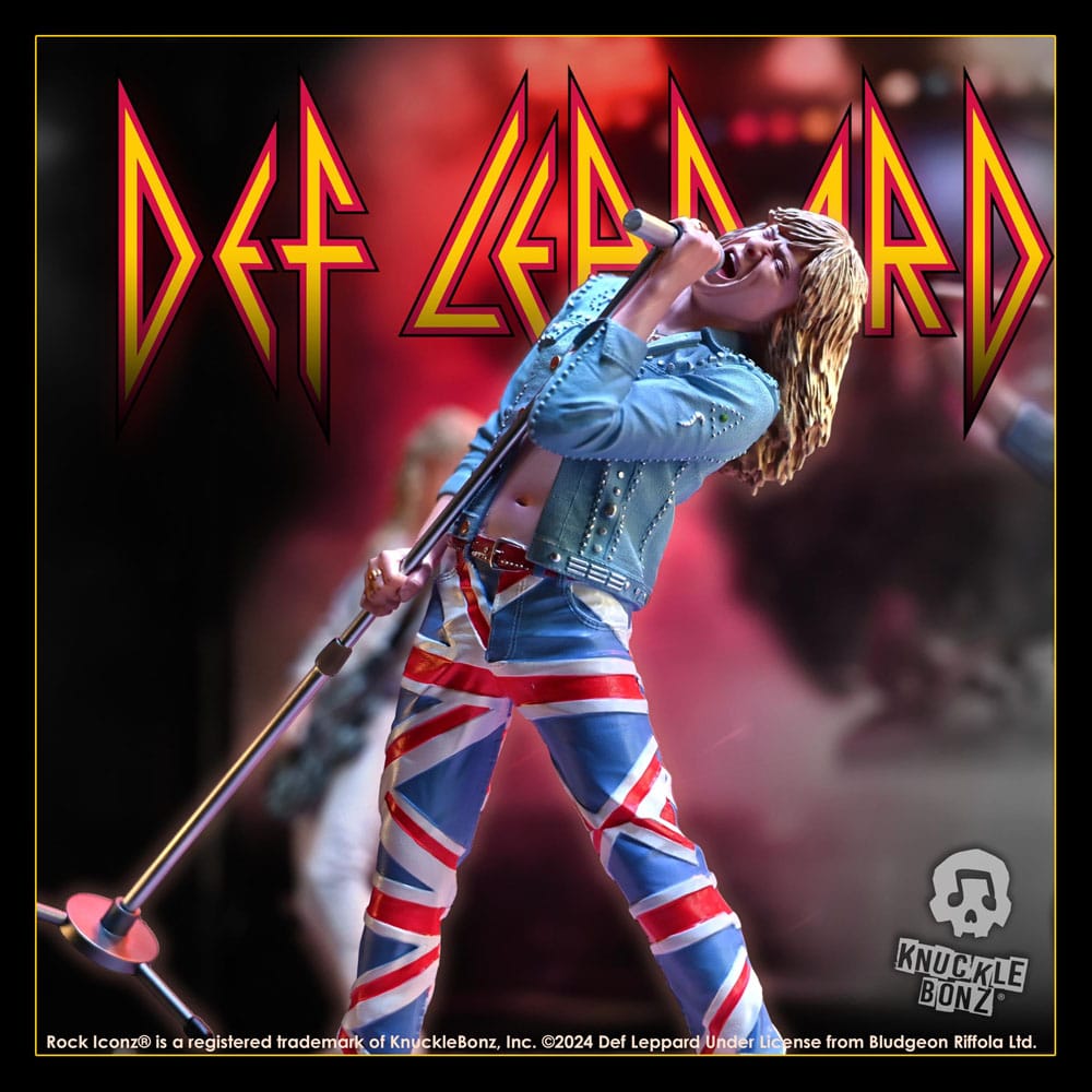 Def Leppard Rock Iconz Statue Joe Elliott 24 cm - Image 5