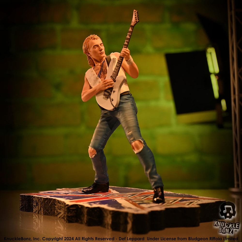 Def Leppard Rock Iconz Statue Phil Collen 24 cm - Image 12