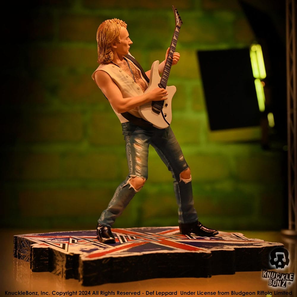 Def Leppard Rock Iconz Statue Phil Collen 24 cm - Image 13