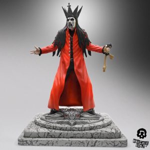 Mercyful Fate Rock Iconz Statue King Diamond III (Red Version) 22 cm