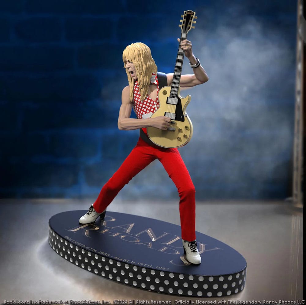 Randy Rhoads IV Rock Iconz Statue The Early Years Red Version 24 cm - Image 2