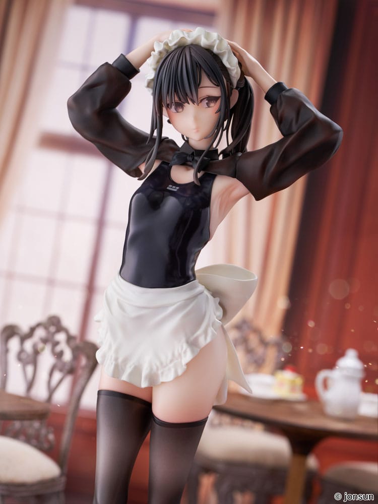 Original Character PVC Statue 1/6 Sakura Shiori Competition Swimsuit Maid 27 cm - Image 5