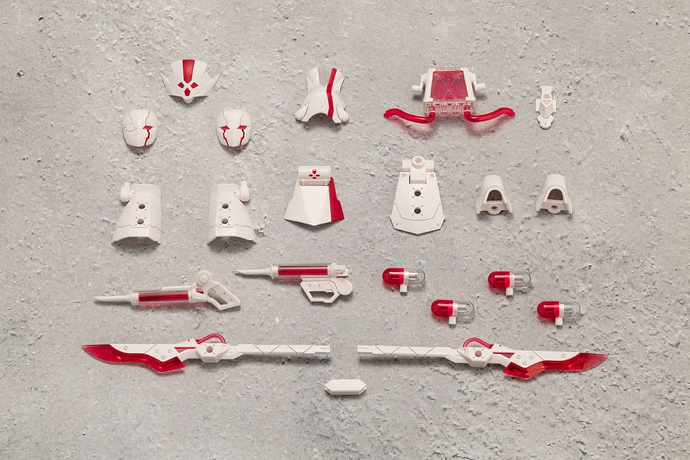 Unlimited Universe Megalomaria Model Kit Metamorphose Unit Exarmor White Nurse 16 cm - Image 2