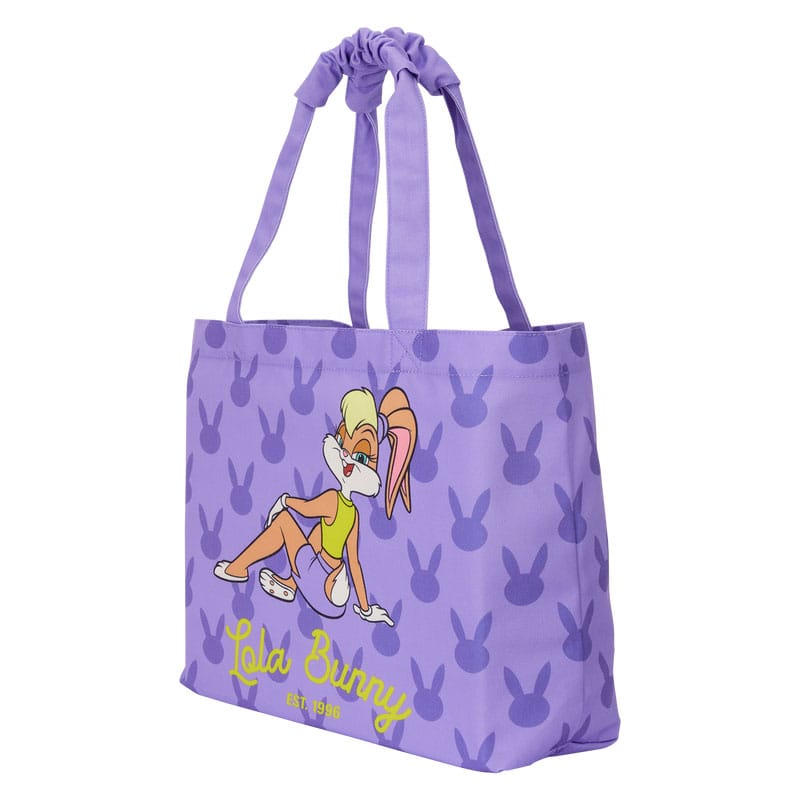 Warner Bros by Loungefly Canvas Tote Bag Looney Tunes Lola Bunny Oversize