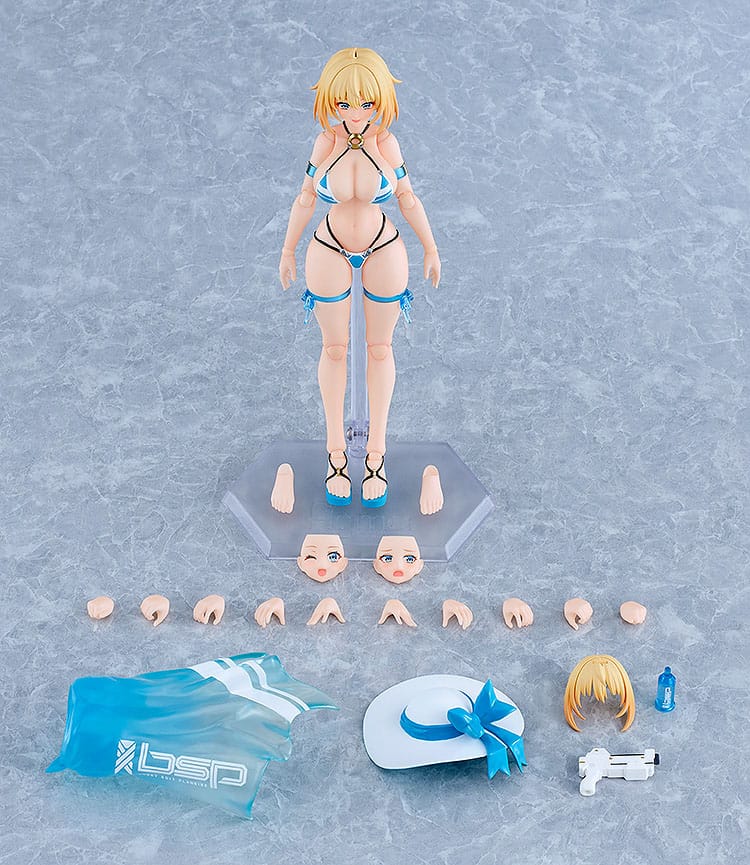 Bunny Suit Planning Figma Action Figure Sophia F. Shirring: Swimsuit Ver. 15 cm - Image 15