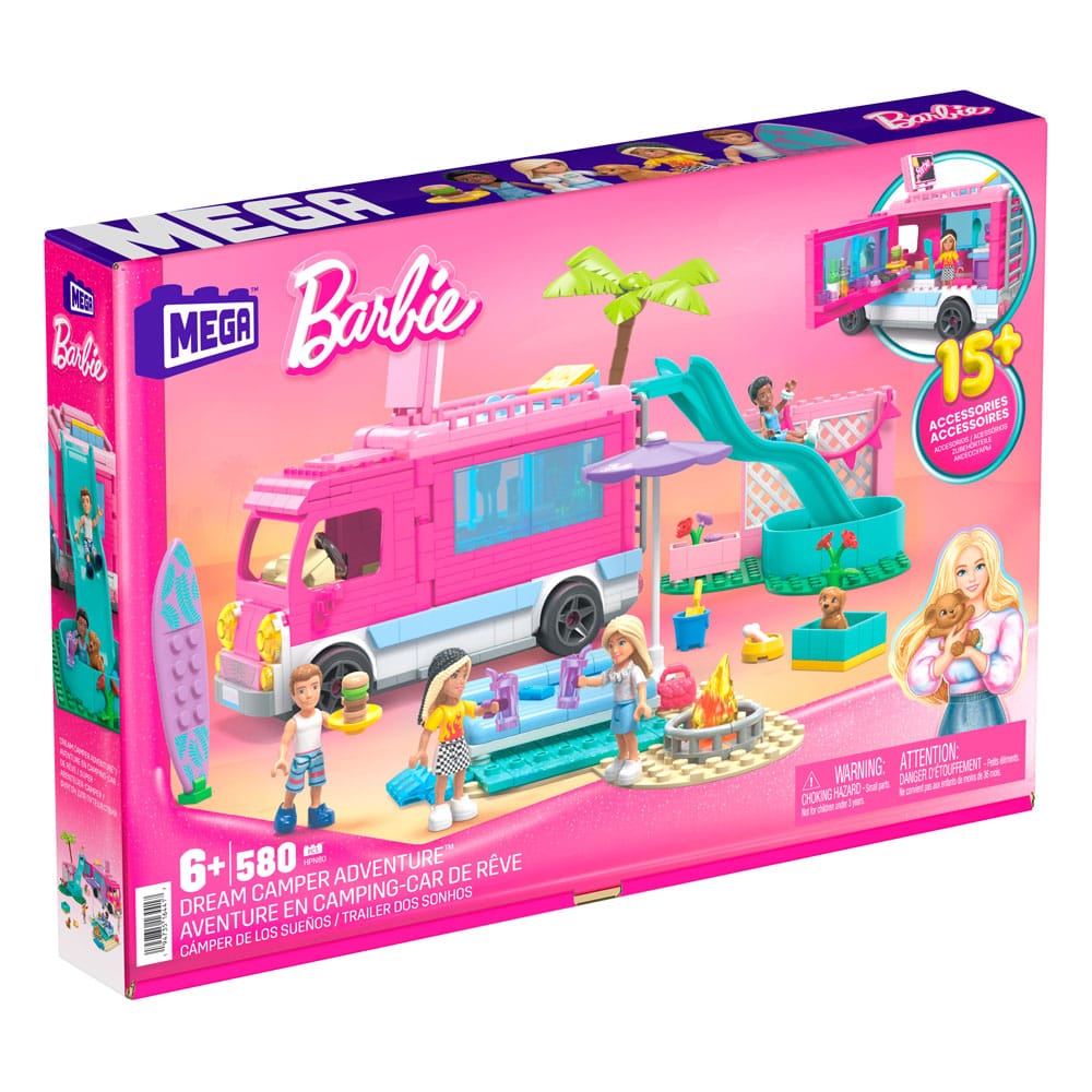 Barbie MEGA Construction Set Dream Camper Adventure - Image 5