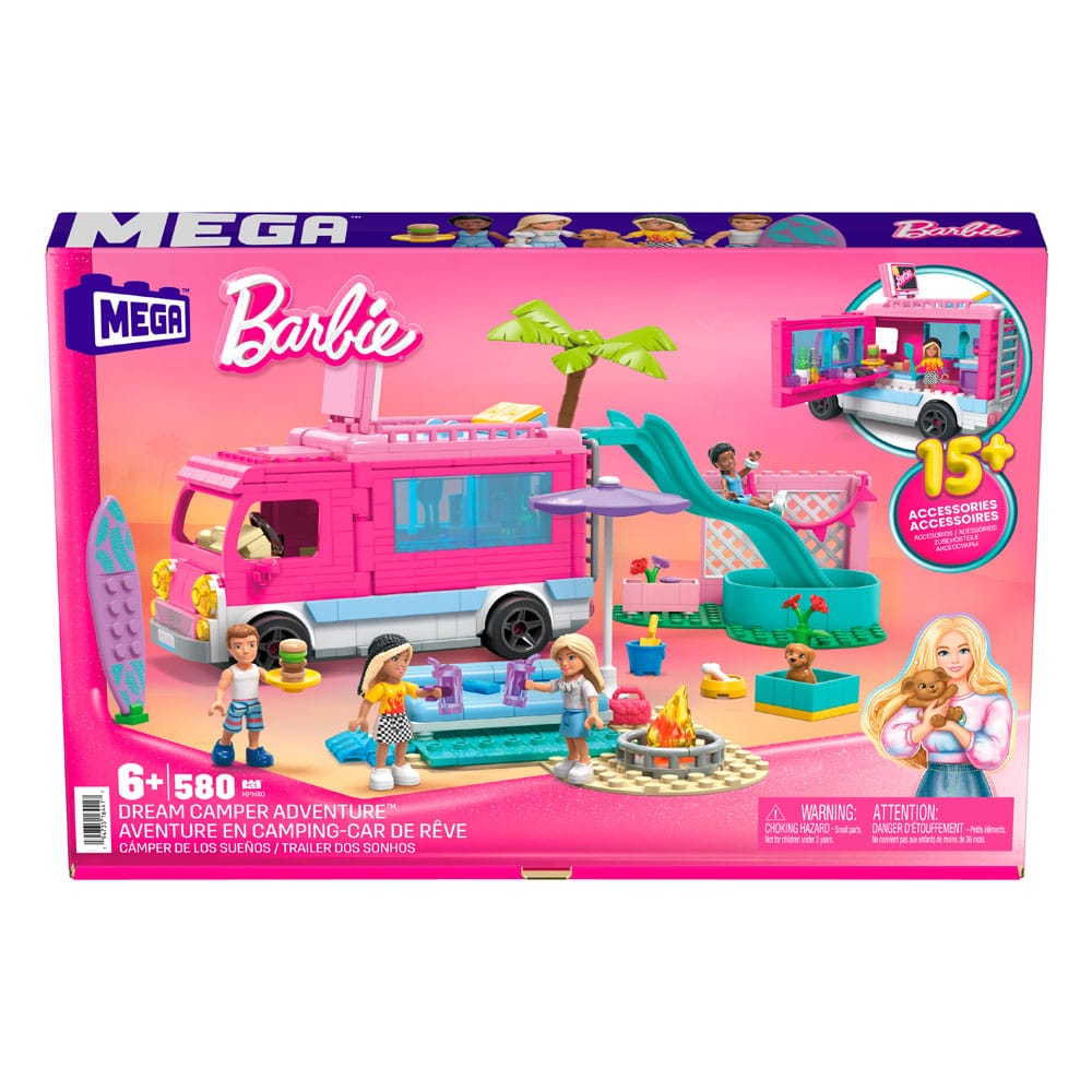Barbie MEGA Construction Set Dream Camper Adventure - Image 6