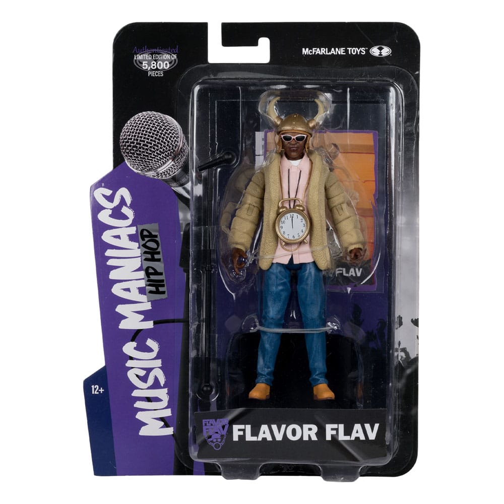 Music Maniacs Hip Hop Action Figure Flavor Flav 16 cm - Image 7