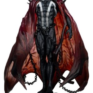 Spawn Black White & Red All Over Statue 1/10 Spawn by Pupeteer Lee 23 cm