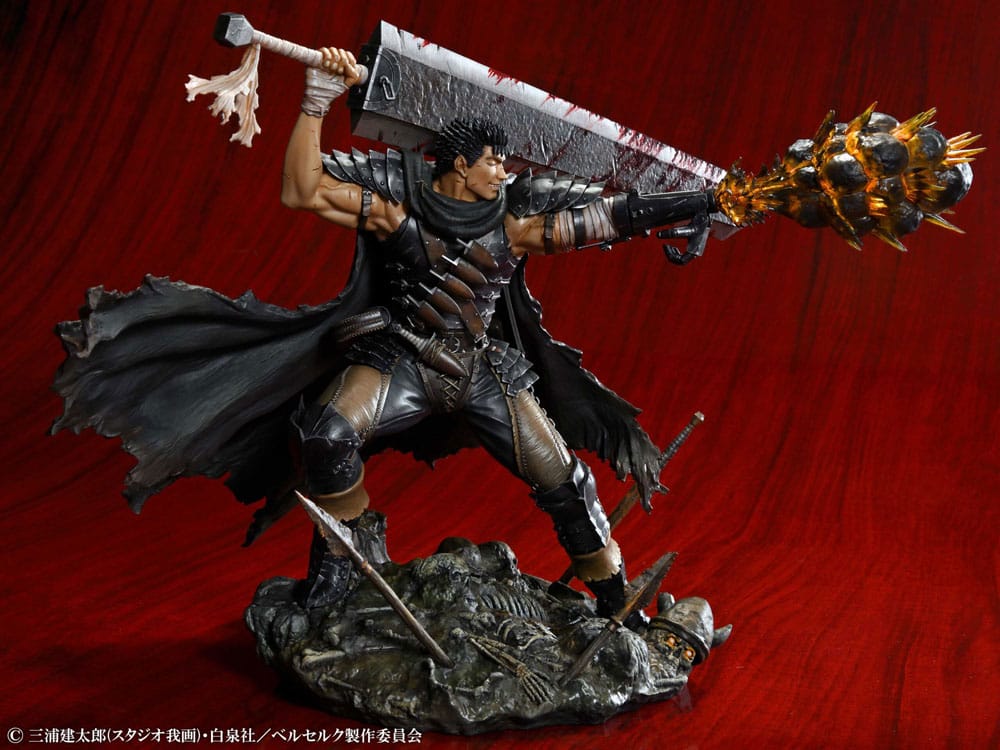 Berserk PVC Statue 1/7 Guts Black Swordsman Ver. 26 cm - Image 6