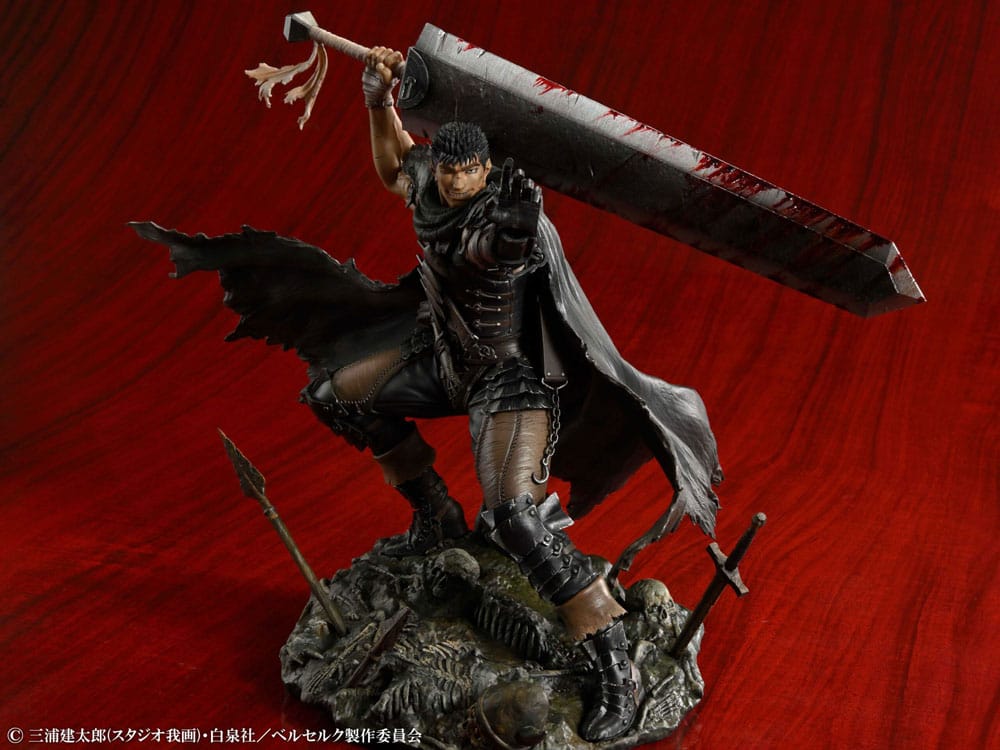 Berserk PVC Statue 1/7 Guts Black Swordsman Ver. 26 cm - Image 9