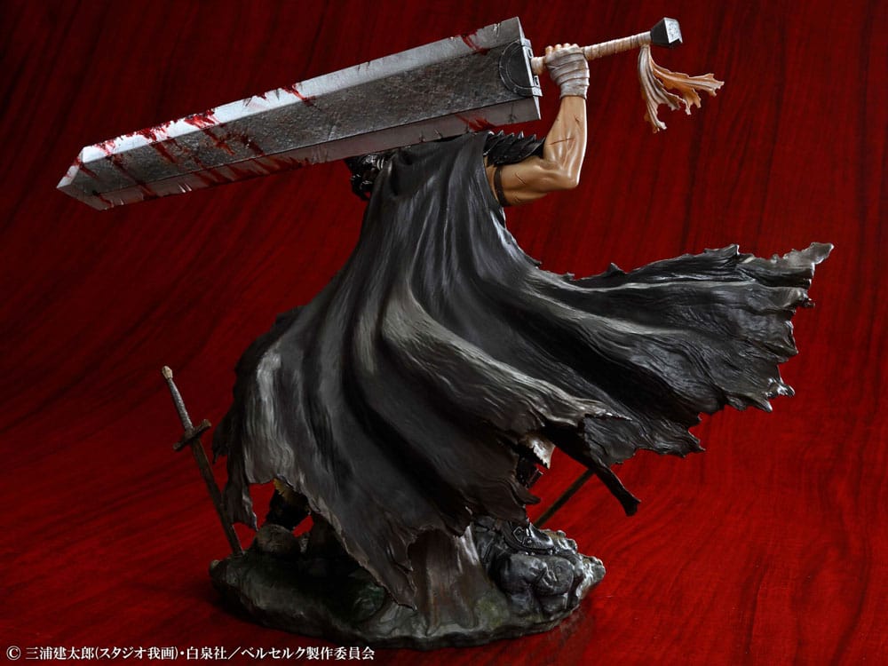 Berserk PVC Statue 1/7 Guts Black Swordsman Ver. 26 cm - Image 10