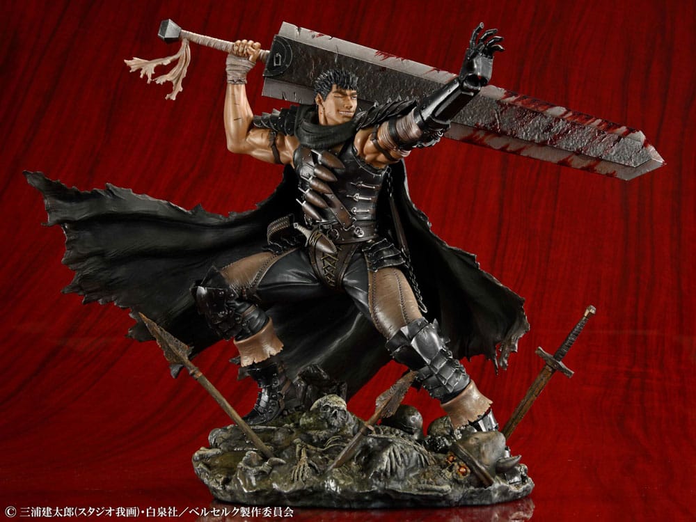 Berserk PVC Statue 1/7 Guts Black Swordsman Ver. 26 cm - Image 12