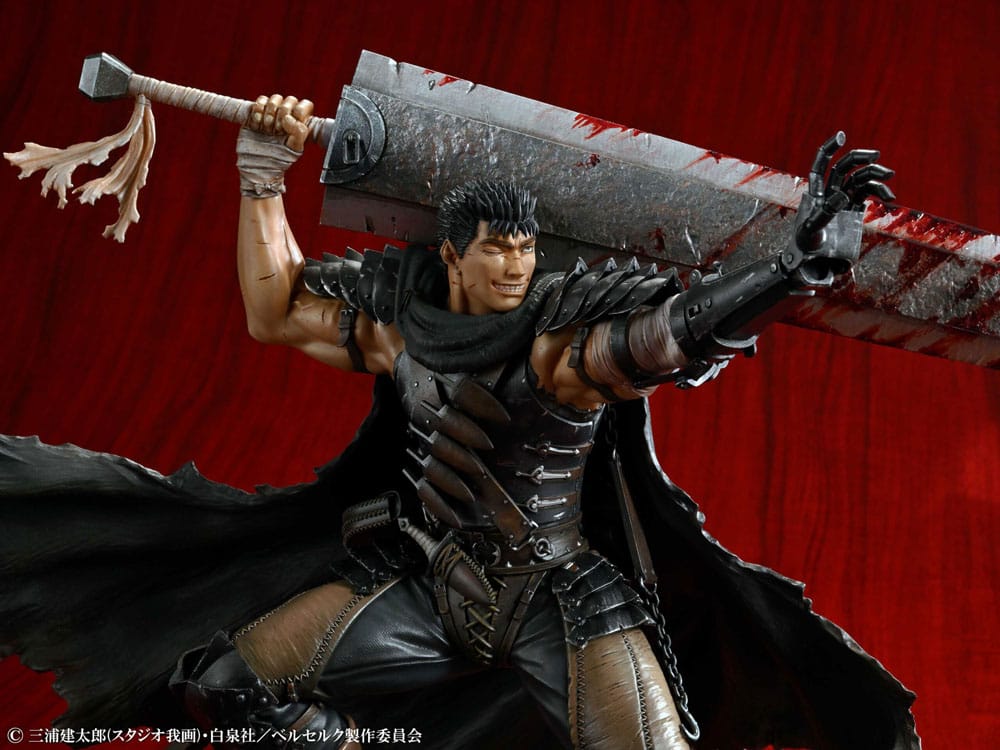 Berserk PVC Statue 1/7 Guts Black Swordsman Ver. 26 cm - Image 13