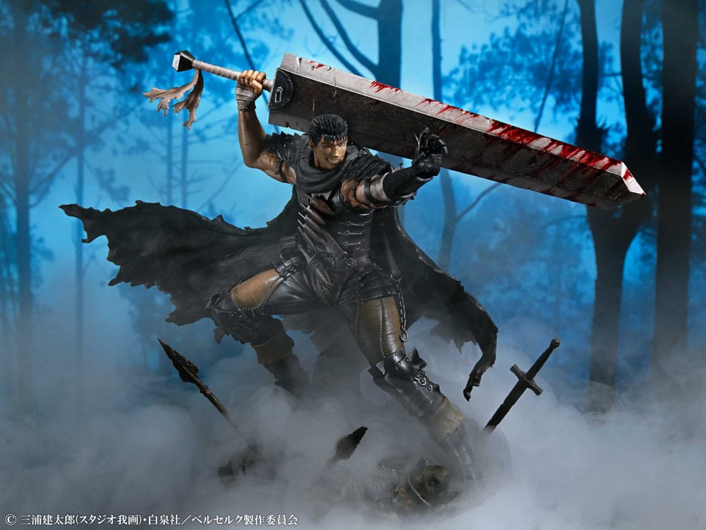 Berserk PVC Statue 1/7 Guts Black Swordsman Ver. 26 cm - Image 15