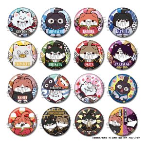 Gintama Mega Cat Project Nyantama! Pins 3 cm Blind Box Assortment (16)