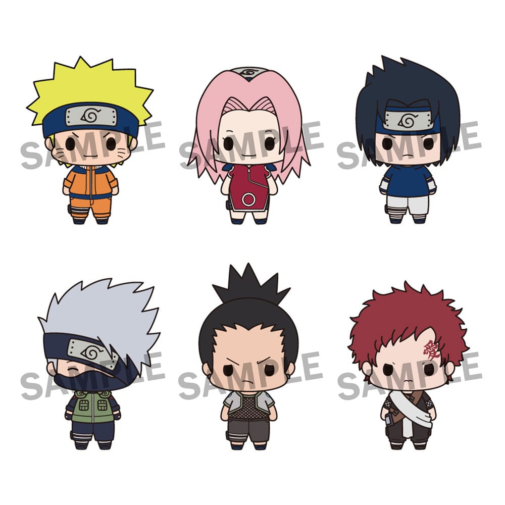 Naruto Chokorin Mascot Series Trading Figure 5 cm Blind Box Assortment (6)