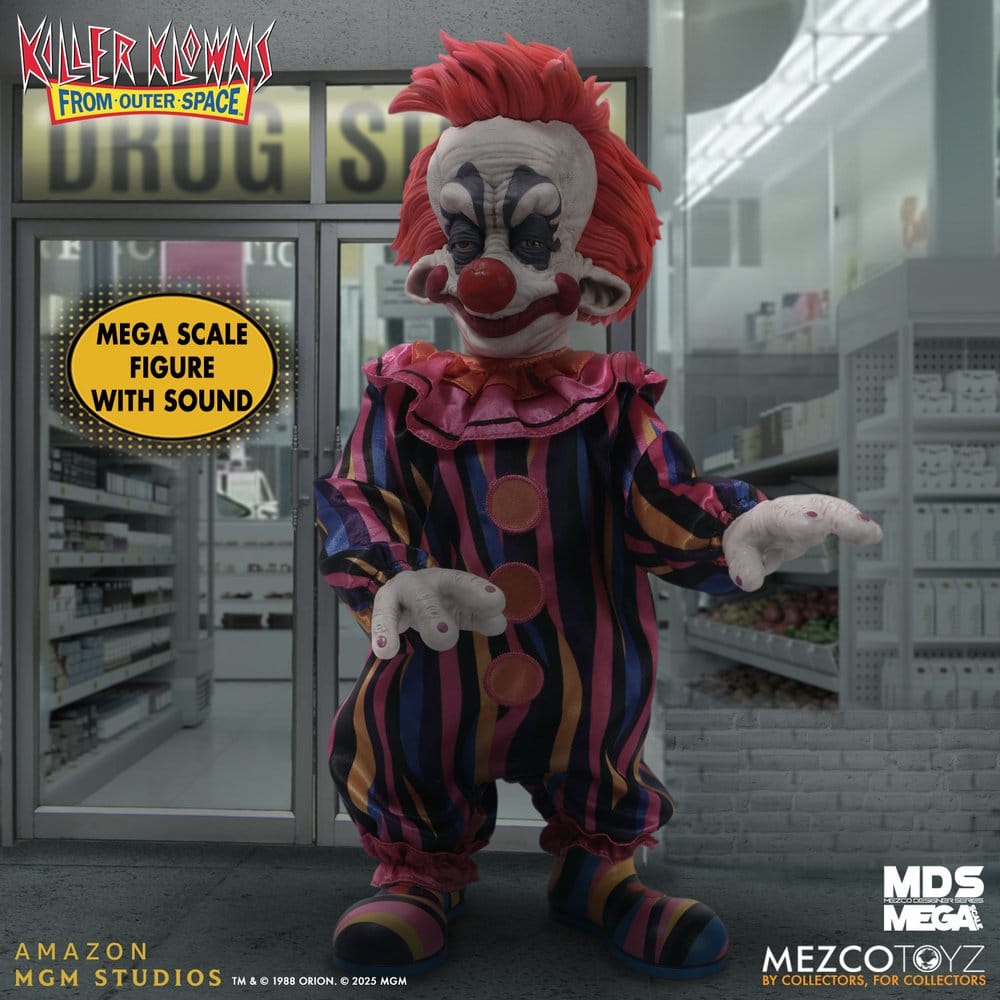 Killer Klowns from Outer Space MDS Mega Scale Plush Doll Rudy 38 cm - Image 4