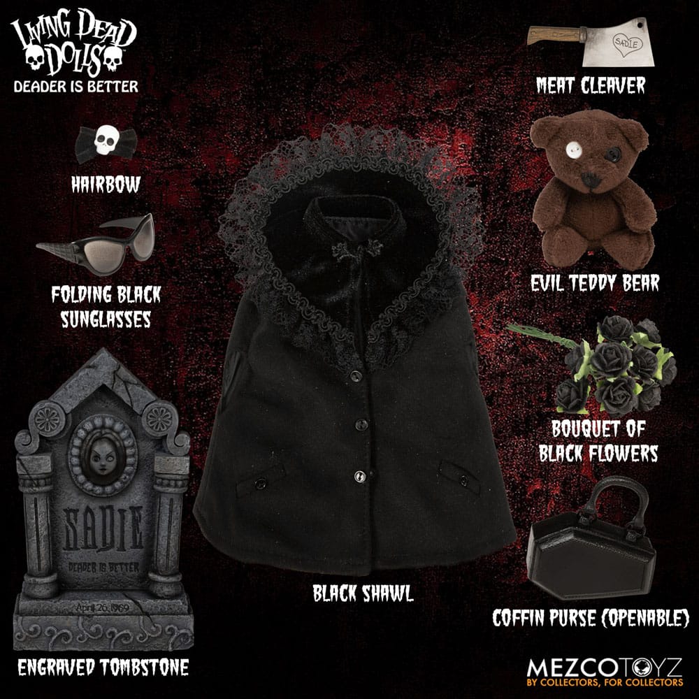 Living Dead Dolls Doll Sadie 25 cm - Image 20