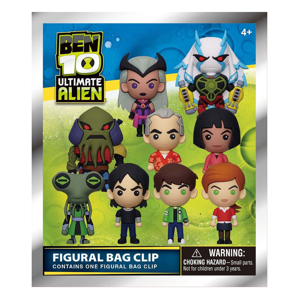 Ben 10 3D PVC Bag Clips Display (24) - Image 2