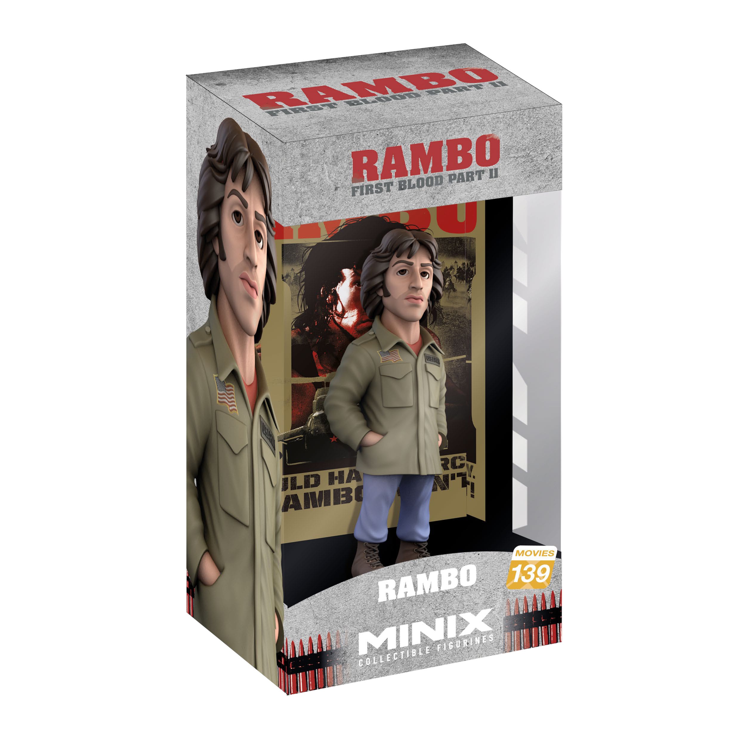 First Blood Minix Figure Rambo 12 cm - Image 2