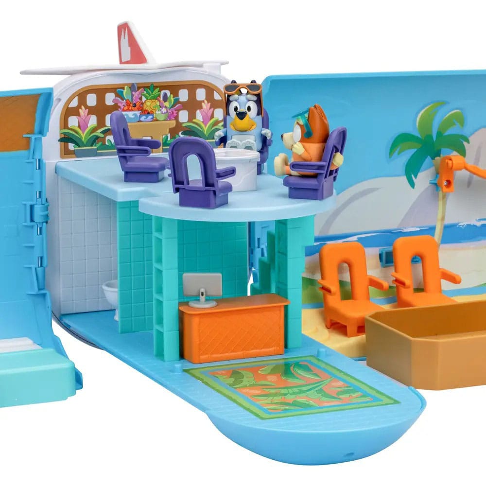 Bluey Mini Figures Playset Bluey Holiday 3in1 Set - Image 9
