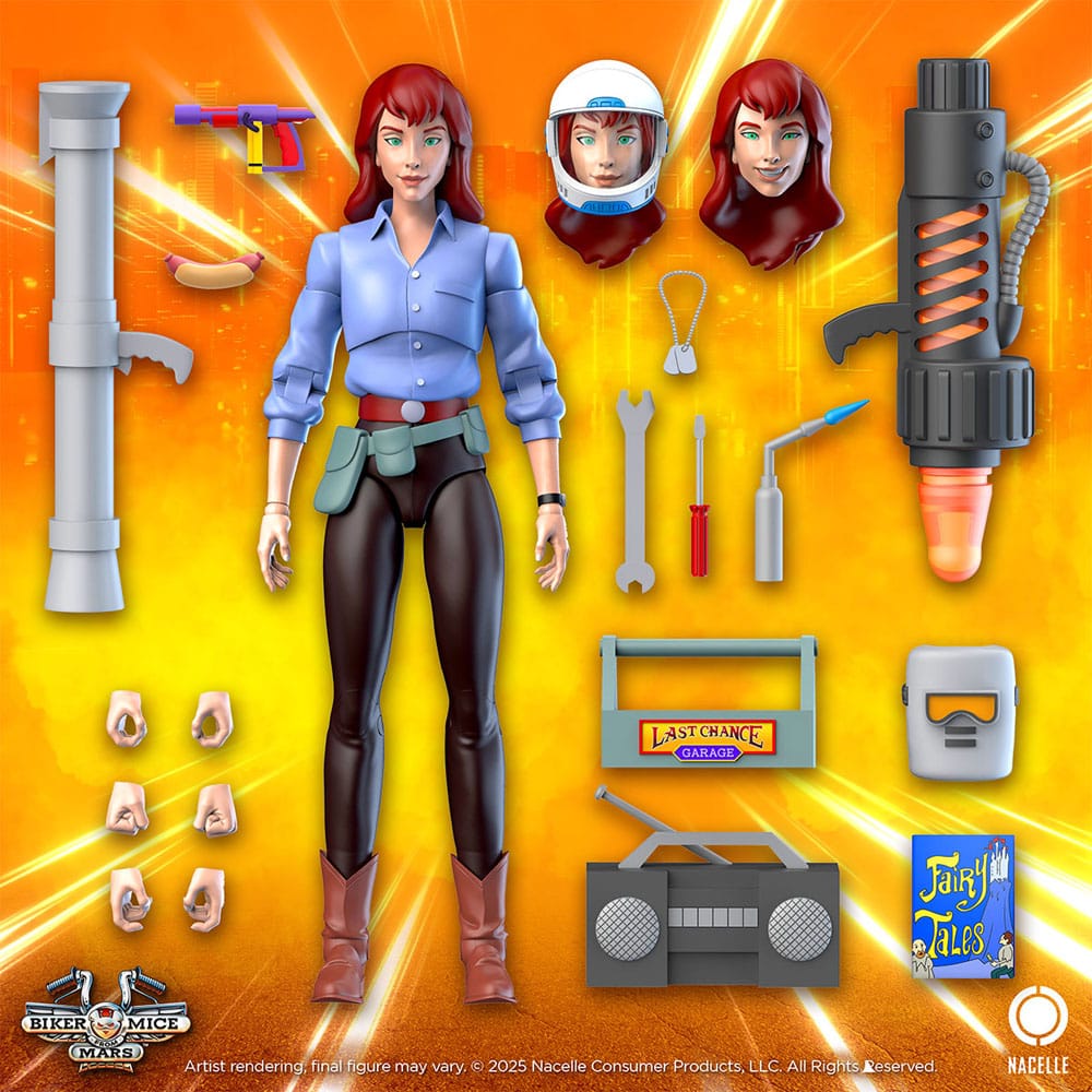 Biker Mice From Mars Action Figure Charley 23 cm - Image 2