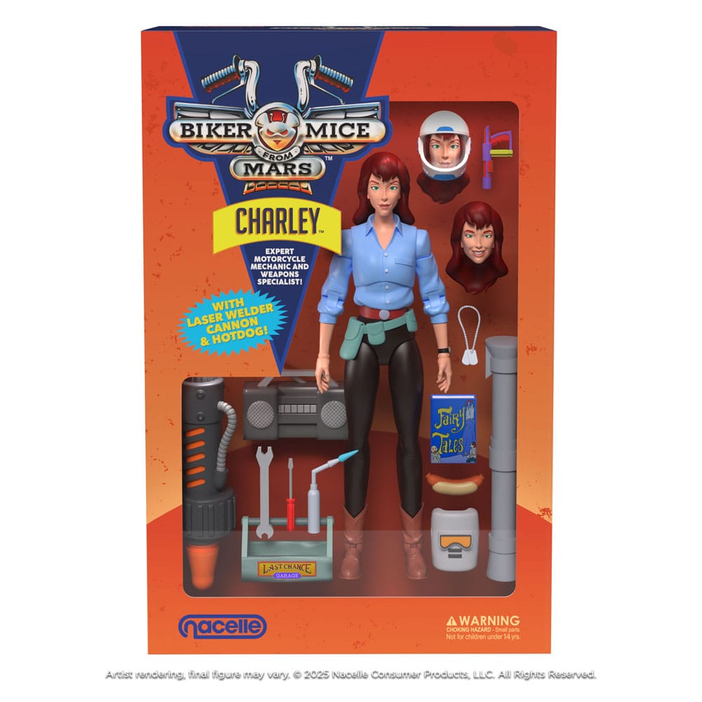 Biker Mice From Mars Action Figure Charley 23 cm - Image 3