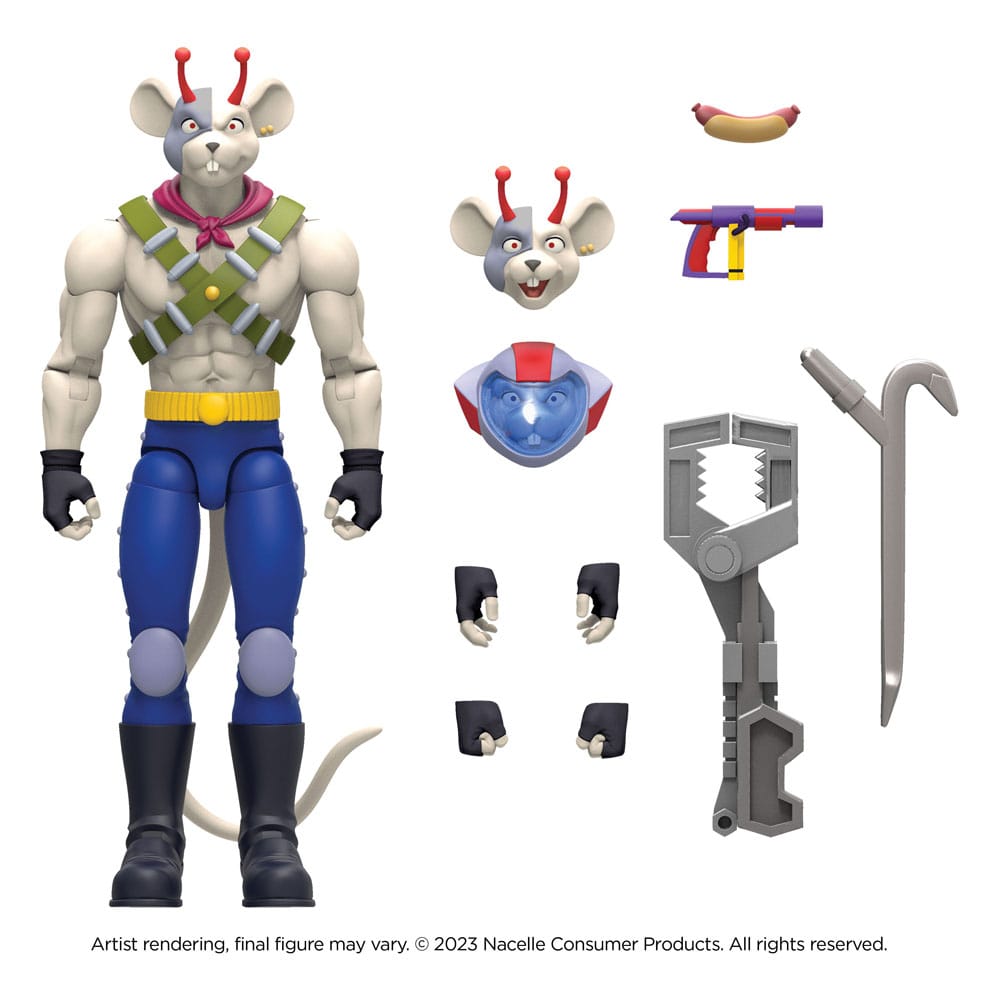 Biker Mice From Mars Action Figure Vinnie 17 cm - Image 3