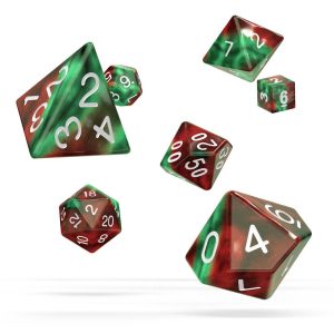 Oakie Doakie Dice RPG Set Gemidice - Bloody Jungle (7)