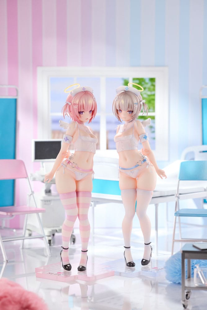 Original Character Statue 1/6 Suzu & Nagi Illustrated by Kuma 4-gou Set Edition 27 cm - Image 12