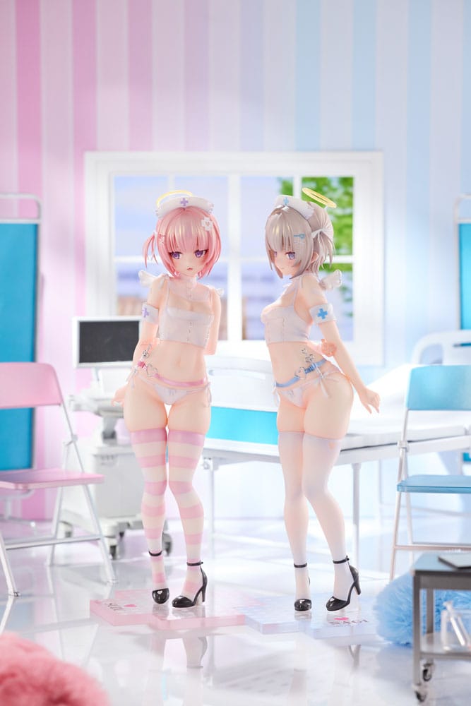 Original Character Statue 1/6 Suzu & Nagi Illustrated by Kuma 4-gou Set Edition 27 cm - Image 13
