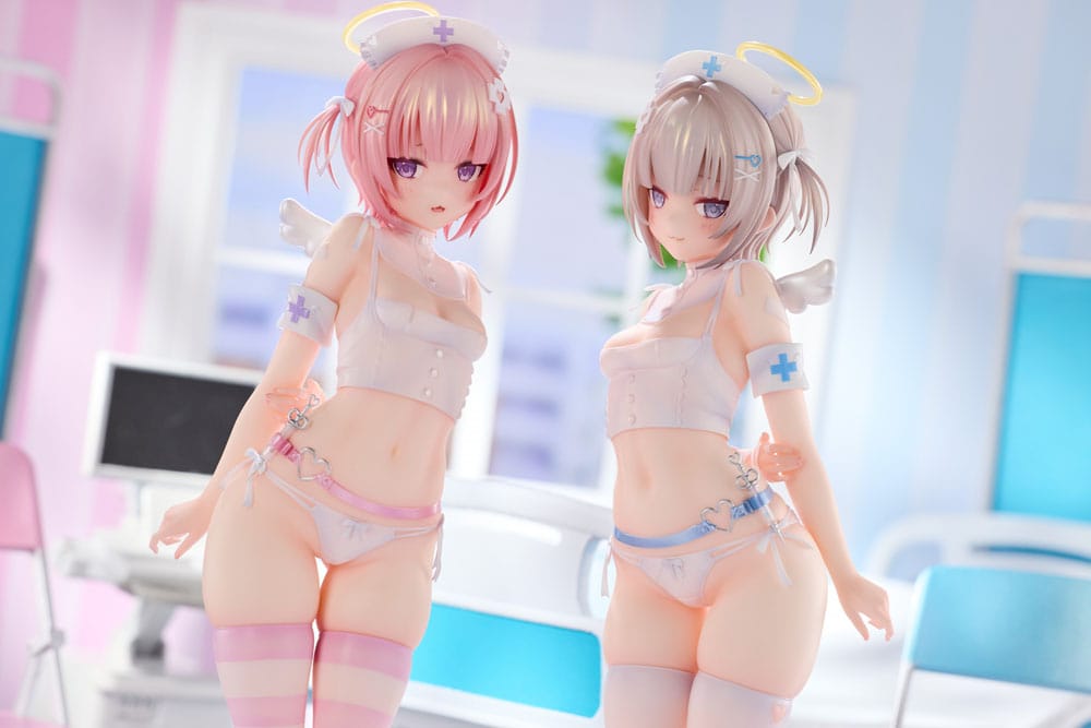 Original Character Statue 1/6 Suzu & Nagi Illustrated by Kuma 4-gou Set Edition 27 cm - Image 14