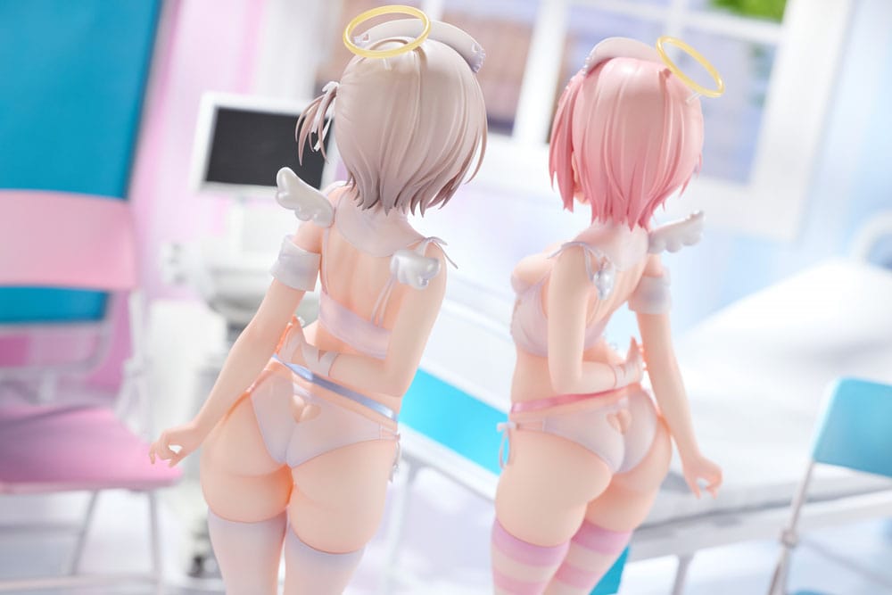 Original Character Statue 1/6 Suzu & Nagi Illustrated by Kuma 4-gou Set Edition 27 cm - Image 16