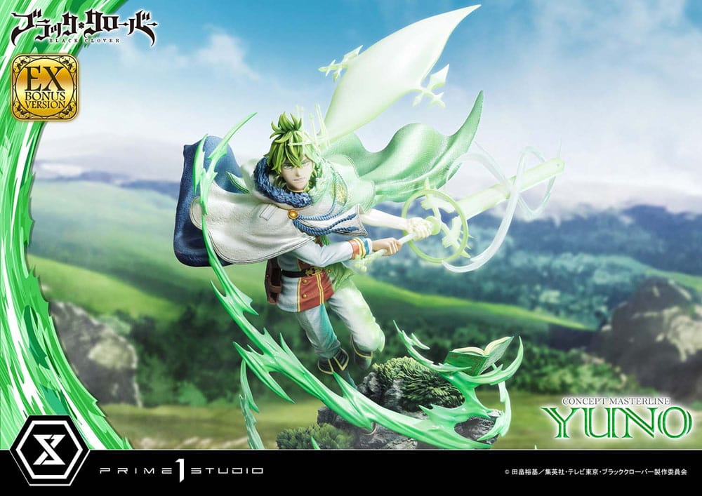 Black Clover Concept Masterline Series Statue 1/6 Yuno Exclusive Bonus Ver. 57 cm - Image 4