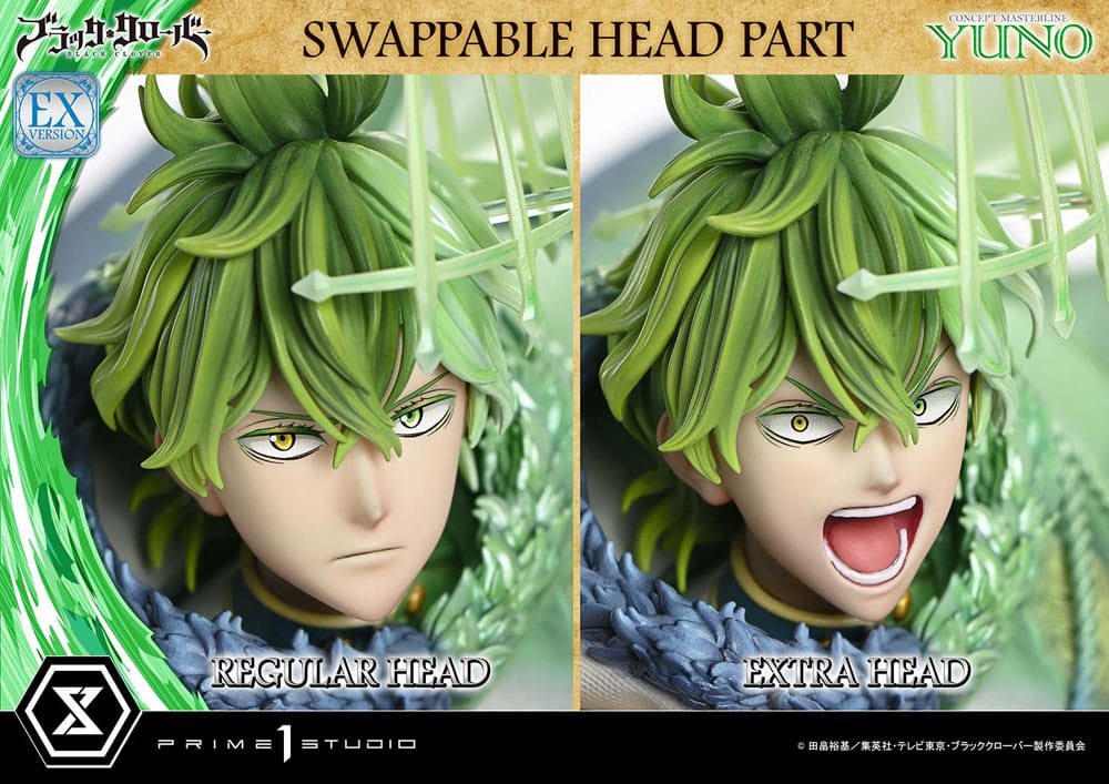 Black Clover Concept Masterline Series Statue 1/6 Yuno Exclusive Bonus Ver. 57 cm - Image 8