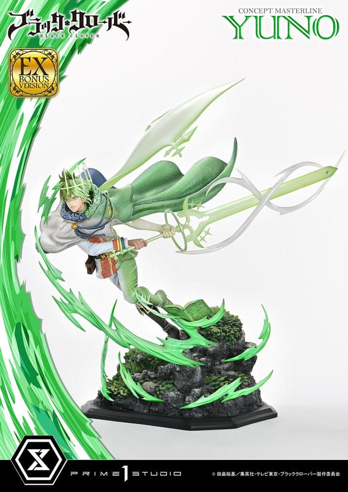 Black Clover Concept Masterline Series Statue 1/6 Yuno Exclusive Bonus Ver. 57 cm - Image 11