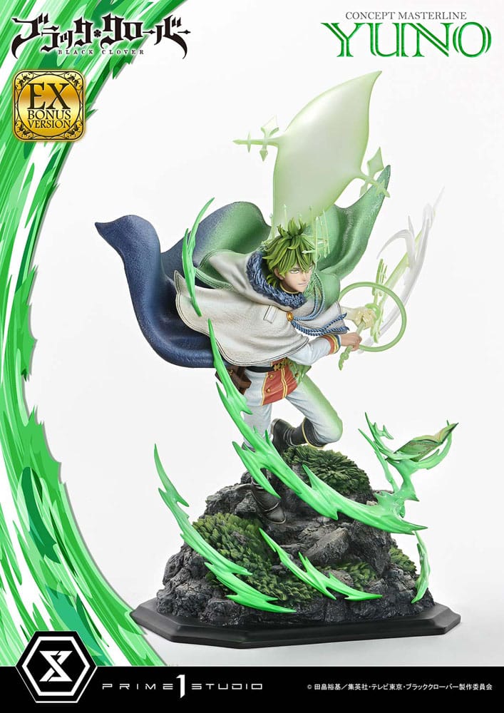 Black Clover Concept Masterline Series Statue 1/6 Yuno Exclusive Bonus Ver. 57 cm - Image 12